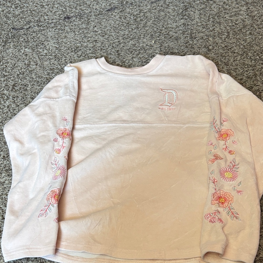 Disneyland Pink Embroidered Spirit Jersey